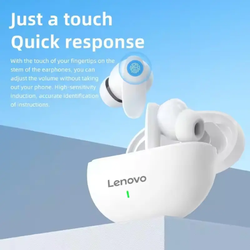 Lenovo LP90 Nirkabel Bluetooth Speaker Mini Hifi Musik Earphone Headphone Olahraga Tahan Air Headset